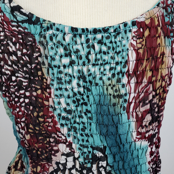 Womens Sleeveless Tank Top Plus sz 2X Multicolor - Picture 4 of 6